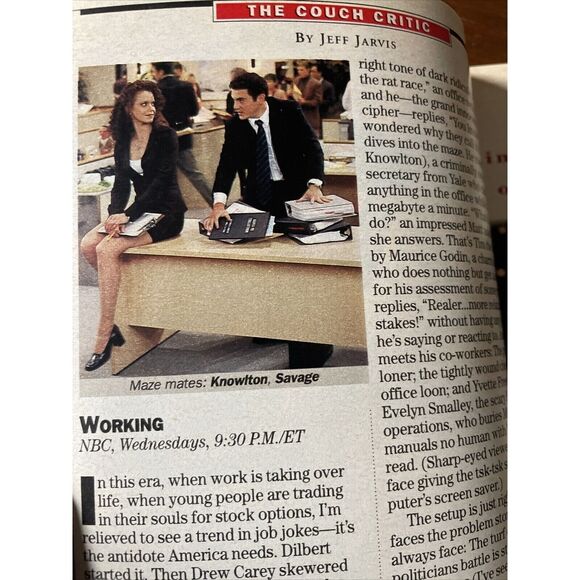 Vintage TV Guide November 8-14 1997 Vol 45 No 45 Women Of Star Trek 2 Covers Lot - Picture 8 of 12